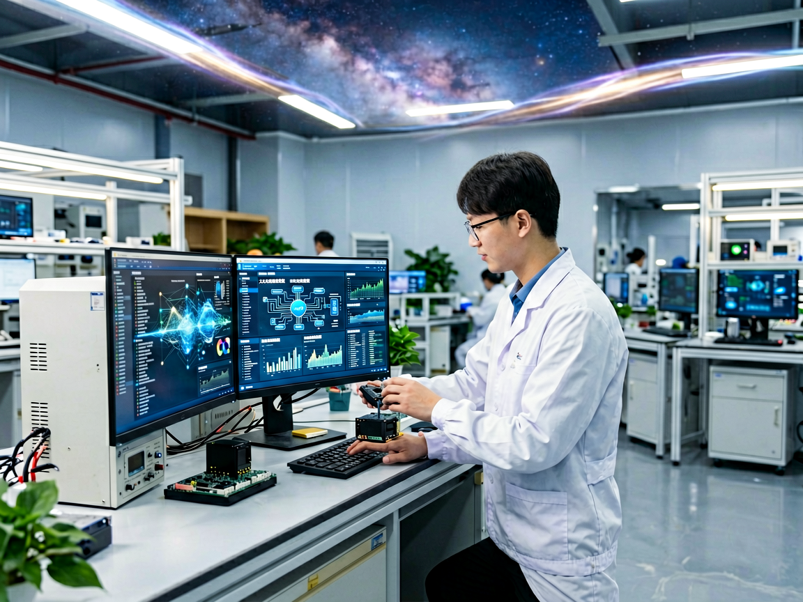 星空中国技术研发实验室内部环境与精密测试设备